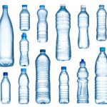 PET water bottles